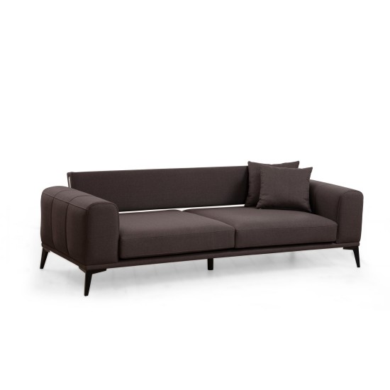 3-Seat Sofa Kenzo 3 - Grey Grey 3-Seat Sofa Kenzo 3 - Grey Grey