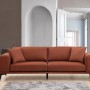 3-Seat Sofa Kenzo 3 - Tile Red Tile Red
