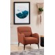 Wing Chair Kenzo - Tile Red Tile Red Wing Chair Kenzo - Tile Red Tile Red