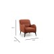 Wing Chair Kenzo - Tile Red Tile Red Wing Chair Kenzo - Tile Red Tile Red