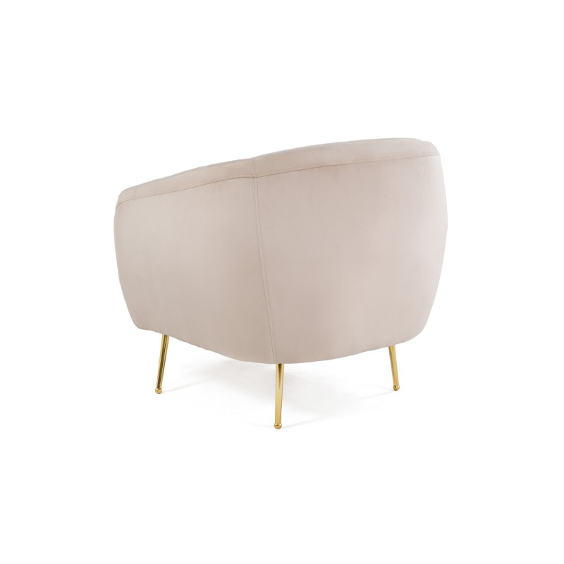 Πολυθρόνα Eses - Χρώμα Μπεζ- 70x82x82εκ