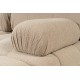 Corner Sofa Doblo 3 Seater with Pouffe ( L1-O1-1R-Pouffe) - Peach Peach Corner Sofa Doblo 3 Seater with Pouffe ( L1-O1-1R-Pouffe) - Peach Peach