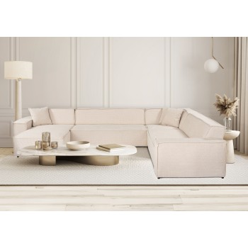 Corner Sofa Puzzle Corner (Chl-02-C-2R) - Beige Beige