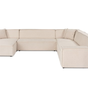Corner Sofa Puzzle Corner (Chl-02-C-2R) - Beige Beige