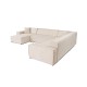 Corner Sofa Puzzle Corner (Chl-02-C-2R) - Beige Beige
