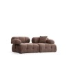 2-Seat Sofa Doblo 2 Seater ( L1-1R) - Cappuccino Cappuccino