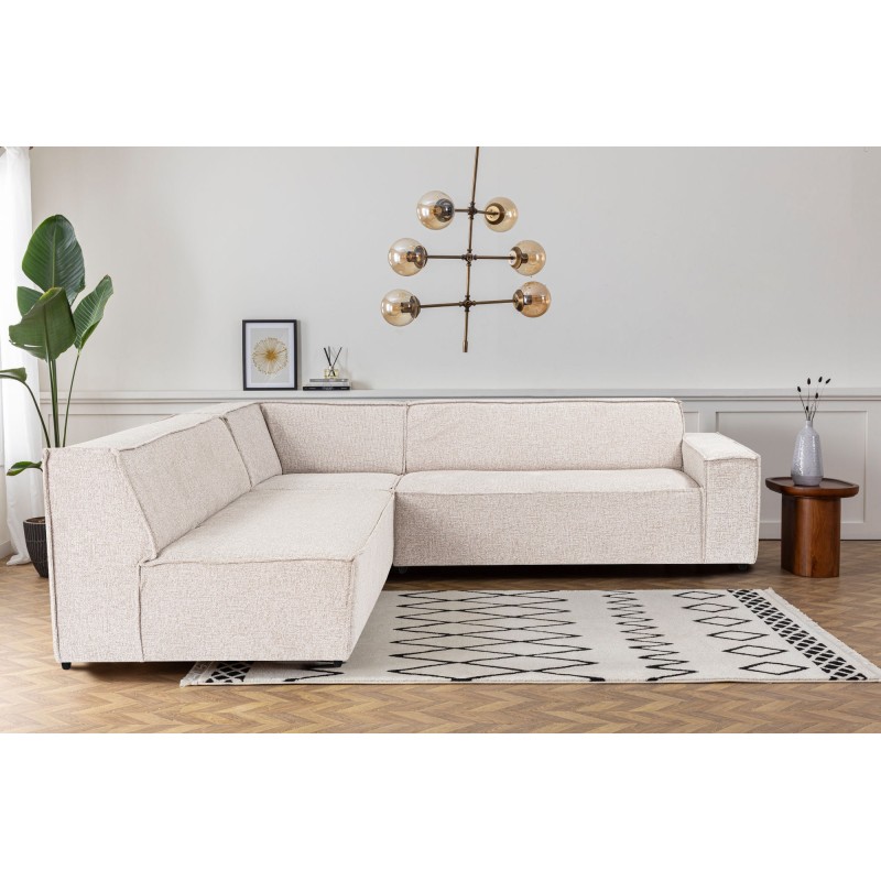 Corner Sofa Puzzle Corner (O2-C-R2) - Light Brown Light Brown