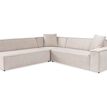 Corner Sofa Puzzle Corner (O2-C-R2) - Light Brown Light Brown