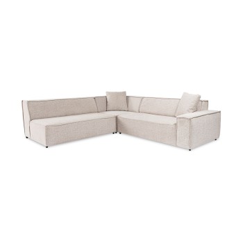 Corner Sofa Puzzle Corner (O2-C-R2) - Light Brown Light Brown