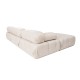 Corner Sofa Doblo 3 Seater with Pouffe ( L1-O1-1R-Pouffe) - Light Brown Light Brown Corner Sofa Doblo 3 Seater with Pouffe ( L1-O1-1R-Pouffe) - Light Brown Light Brown
