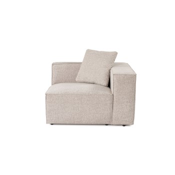 1-Seat Sofa Lora 1R - Mocha Mocha