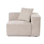 1-Seat Sofa Lora 1R - Mocha Mocha