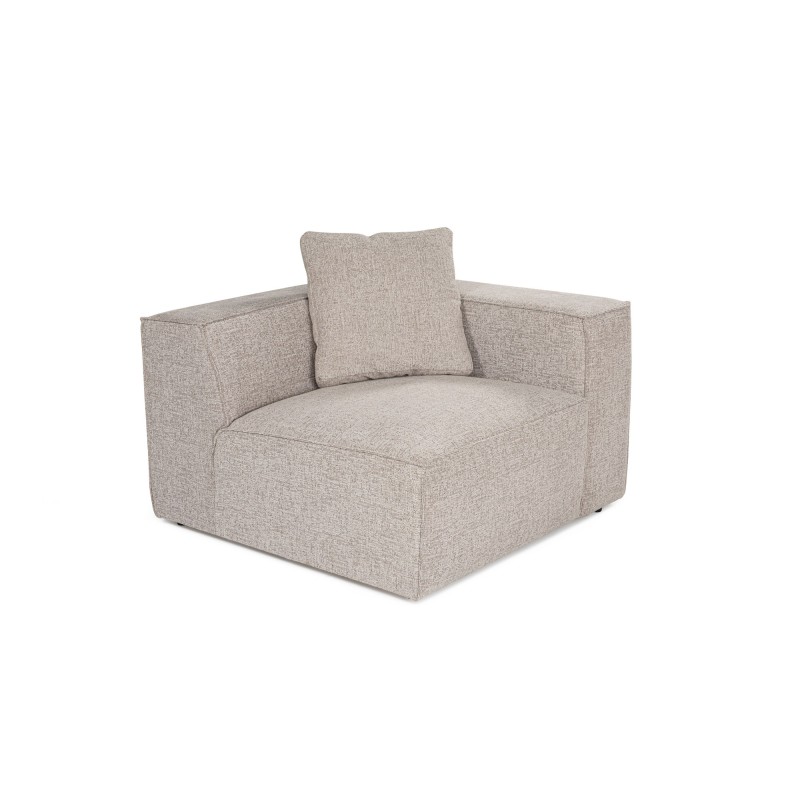 1-Seat Sofa Lora 1R - Mocha Mocha
