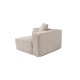 1-Seat Sofa Lora 1R - Mocha Mocha
