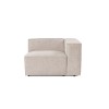 1-Seat Sofa Lora 1R - Mocha Mocha