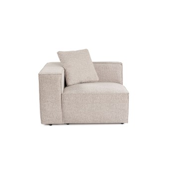 1-Seat Sofa Lora L1 - Mocha Mocha