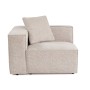 1-Seat Sofa Lora L1 - Mocha Mocha