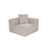 1-Seat Sofa Lora L1 - Mocha Mocha