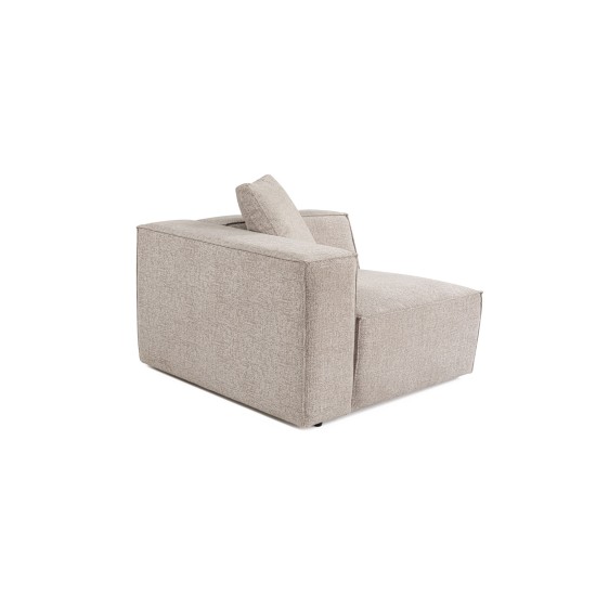1-Seat Sofa Lora L1 - Mocha Mocha