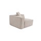 1-Seat Sofa Lora L1 - Mocha Mocha