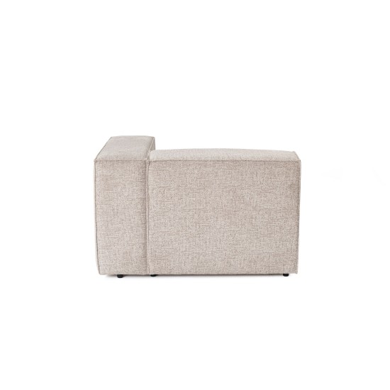 1-Seat Sofa Lora L1 - Mocha Mocha