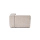 1-Seat Sofa Lora L1 - Mocha Mocha