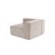 1-Seat Sofa Lora L1 - Mocha Mocha