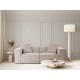 Διθέσιος Καναπές Lora - Χρώμα Μόκα - 220x180x65εκ Διθέσιος Καναπές Lora - Χρώμα Μόκα - 220x180x65εκ