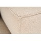 Corner Sofa Lora (L1-O1-1R-POUFFE ) - Peach Peach Corner Sofa Lora (L1-O1-1R-POUFFE ) - Peach Peach
