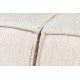 Corner Sofa Lora (L1-O1-1R-POUFFE ) - Light Brown Light Brown