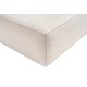 Corner Sofa Lora (L1-O1-1R-POUFFE ) - Light Brown Light Brown