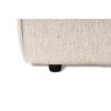 Corner Sofa Lora (L1-O1-1R-POUFFE ) - Light Brown Light Brown