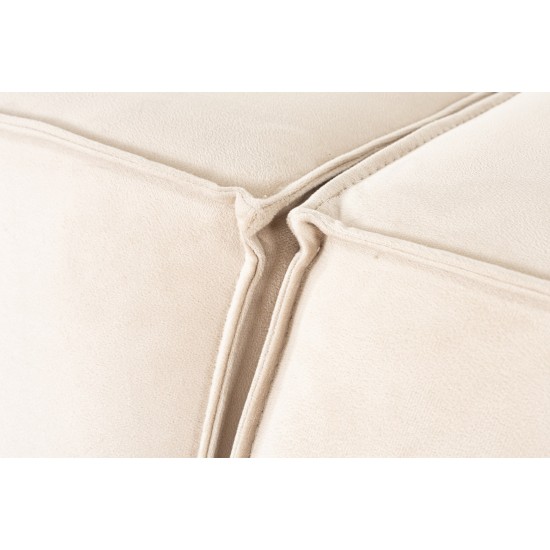 Τριθέσιος Καναπές Lora - Χρώμα Cream - 303x108x65εκ Τριθέσιος Καναπές Lora - Χρώμα Cream - 303x108x65εκ