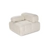 1-Seat Sofa Doblo L1 - Cream Cream