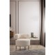Wing Chair River Round - White White Atelier del Sofa Wing Chair River Round - White White