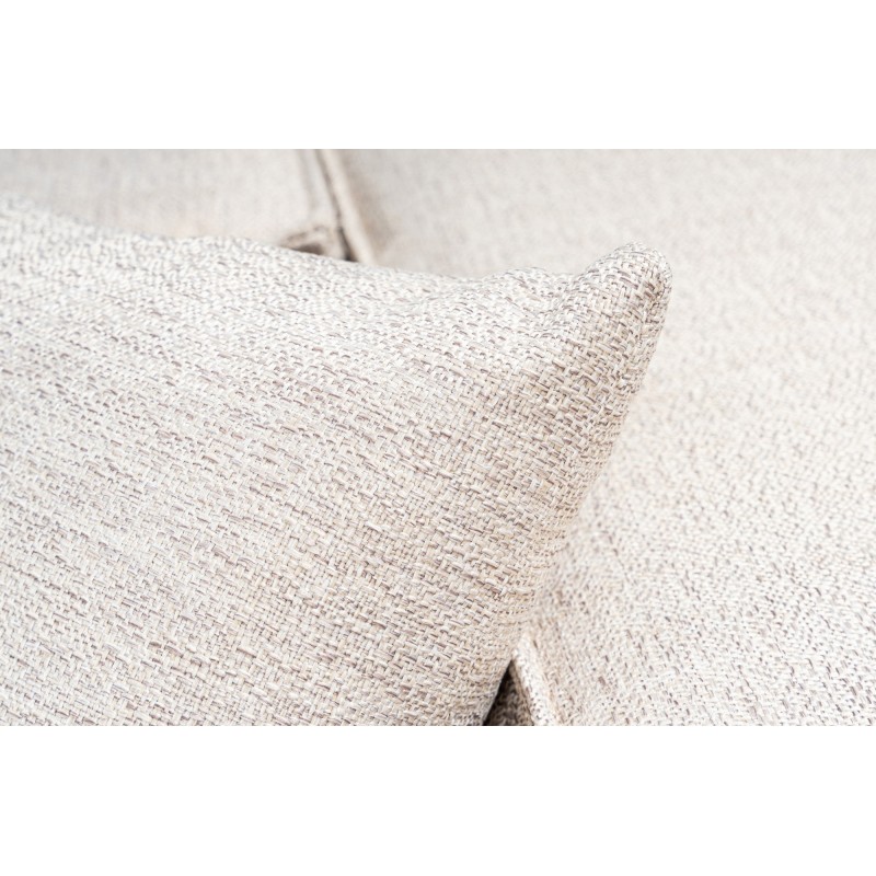 Τριθέσιος Καναπές Lora - Χρώμα Ανοιχτό Καφέ - 303x108x65εκ