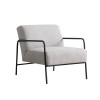Πολυθρόνα Μπερ΄ζερα - Eti - Χρώμα Γκρι - 70x90x75εκ