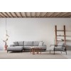 Corner Sofa Eti Black Left - Grey Grey
