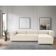 Corner Sofa Fora - Ecru Ecru Atelier del Sofa Corner Sofa Fora - Ecru Ecru