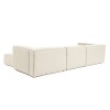 Atelier del Sofa Corner Sofa Fora - Ecru Ecru