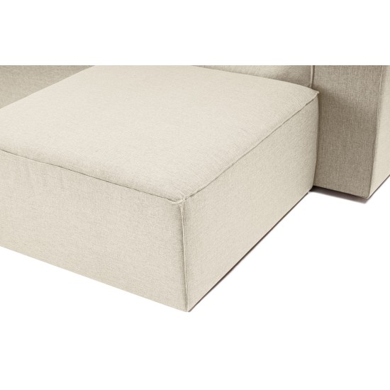 Corner Sofa Fora - Ecru Ecru Atelier del Sofa Corner Sofa Fora - Ecru Ecru