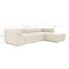 Atelier del Sofa Corner Sofa Fora - Ecru Ecru