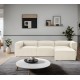 Corner Sofa Fora - Ecru Ecru Atelier del Sofa Corner Sofa Fora - Ecru Ecru