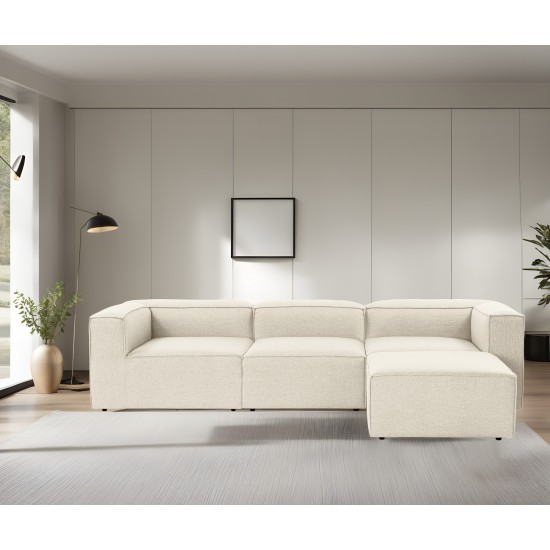 Corner Sofa Fora - Ecru Ecru Atelier del Sofa Corner Sofa Fora - Ecru Ecru