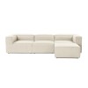 Atelier del Sofa Corner Sofa Fora - Ecru Ecru