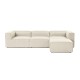 Corner Sofa Fora - Ecru Ecru Atelier del Sofa Corner Sofa Fora - Ecru Ecru
