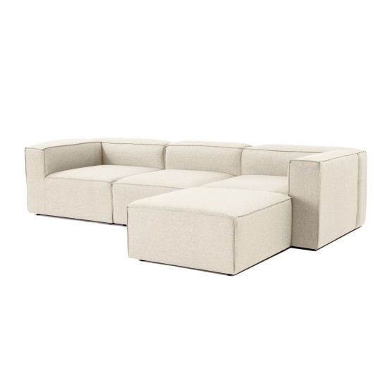 Corner Sofa Fora - Ecru Ecru Atelier del Sofa Corner Sofa Fora - Ecru Ecru