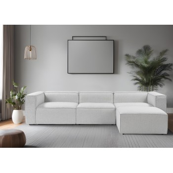 Corner Sofa Fora - Grey Grey
