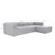 Corner Sofa Fora - Grey Grey Corner Sofa Fora - Grey Grey