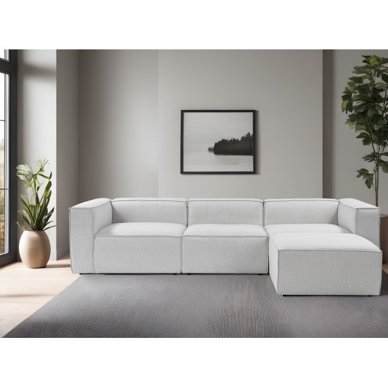 Corner Sofa Fora - Grey Grey Corner Sofa Fora - Grey Grey